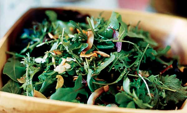 green tea salad