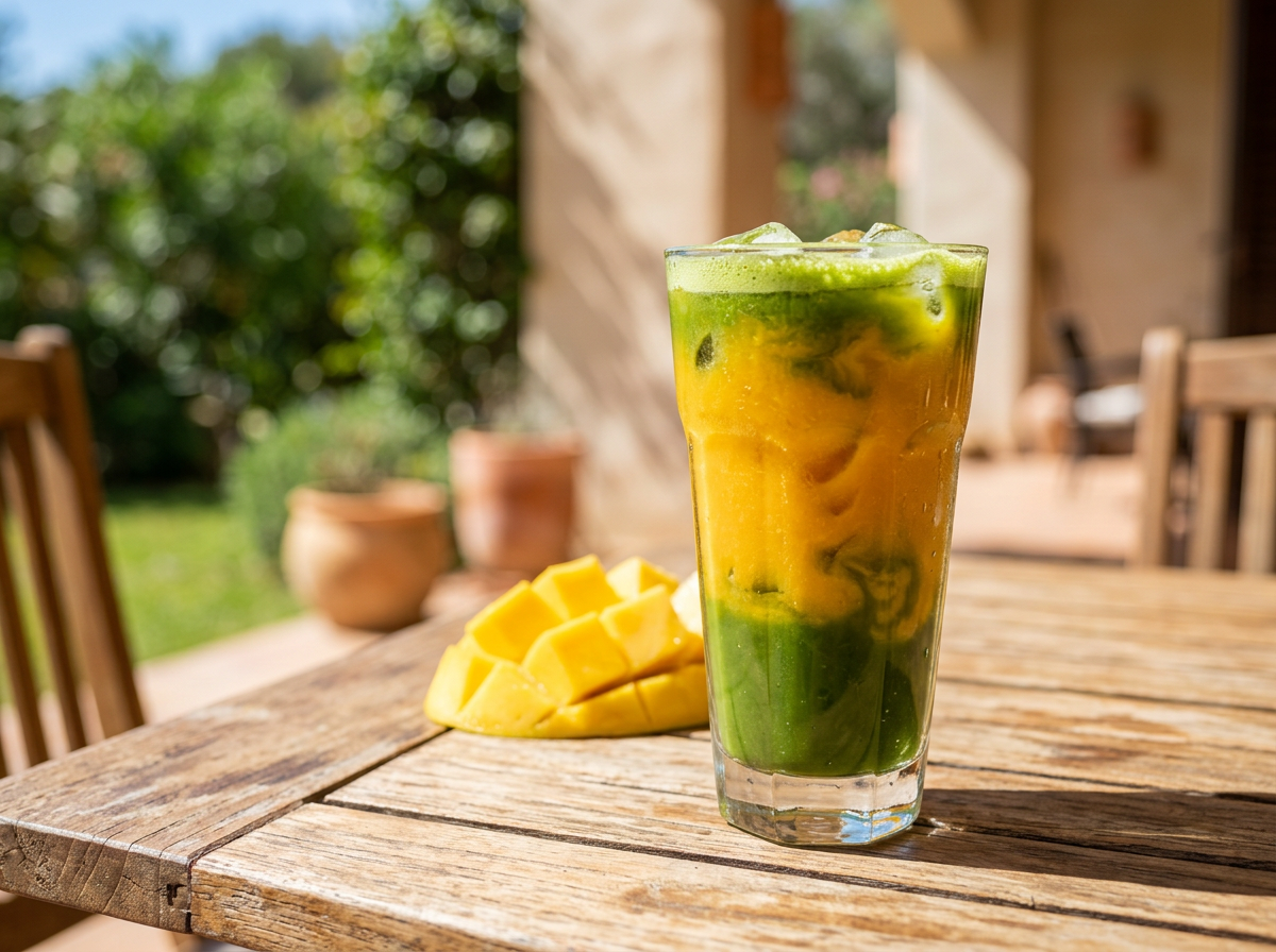 Mango Matcha Smoothie