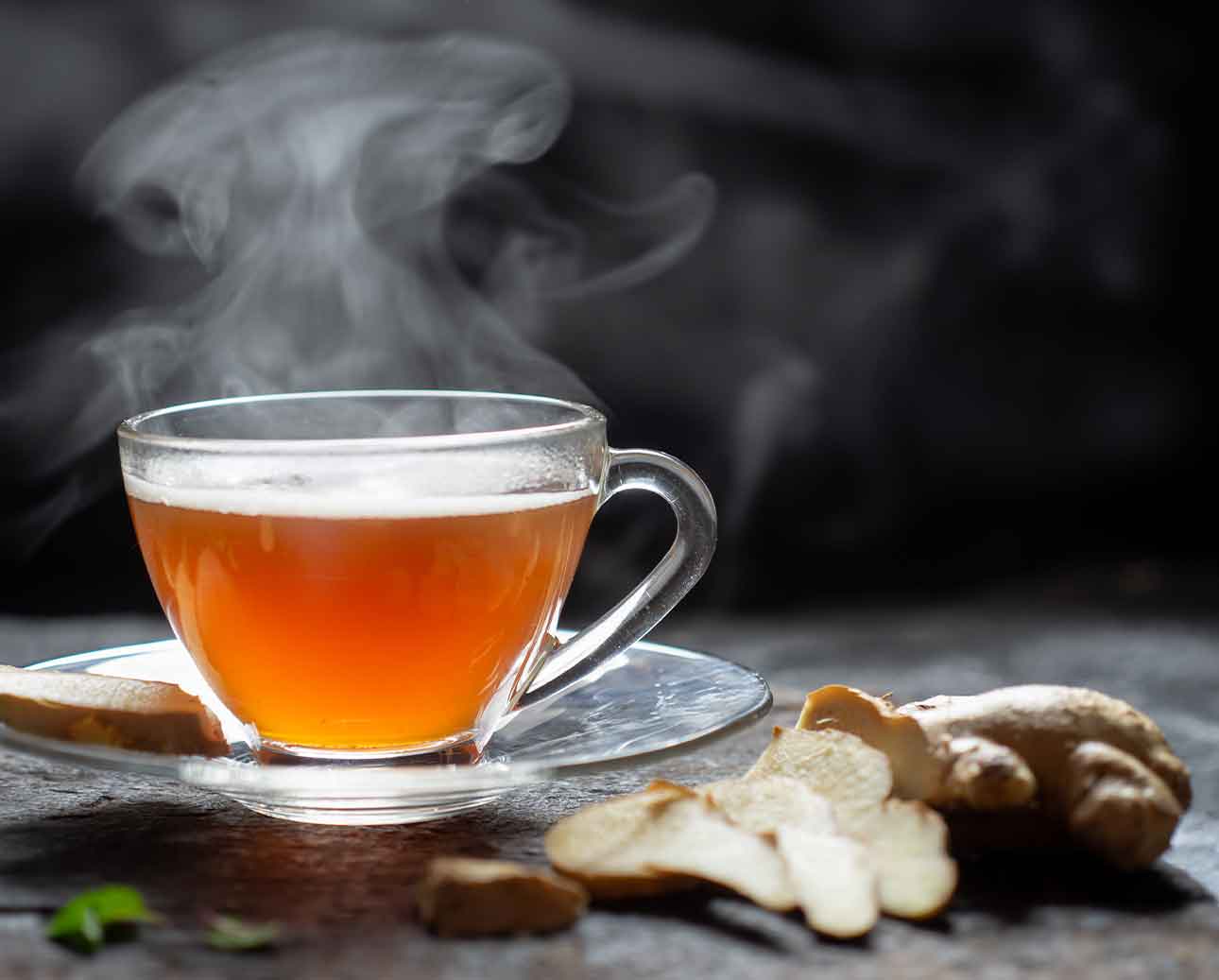 Ginger tea blends