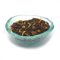 hazelnut mocha mate in a dish