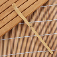 matcha bamboo scoop