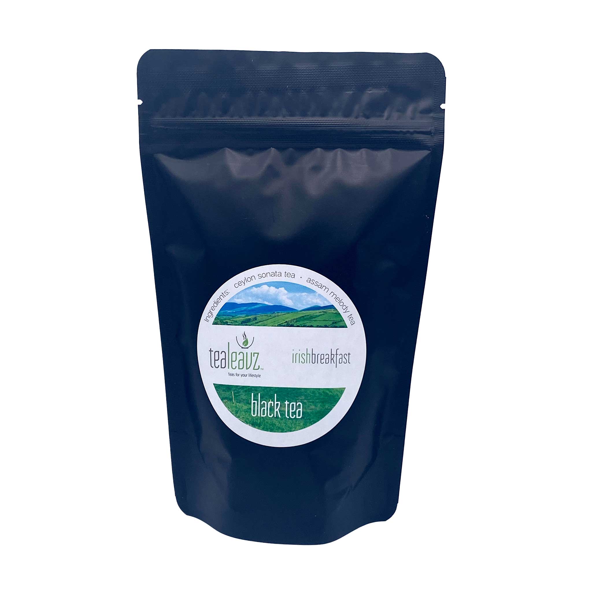 package of irish breakfast tea