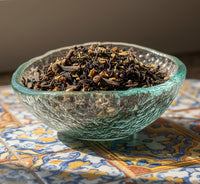 spiced masala chai in dish