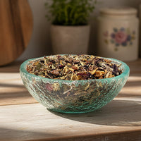 Throat Soother Tea in dish