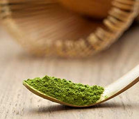 matcha bamboo scoop