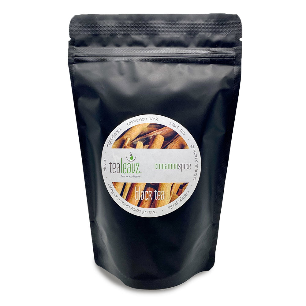 cinnamon tea in pouch spiced black tea